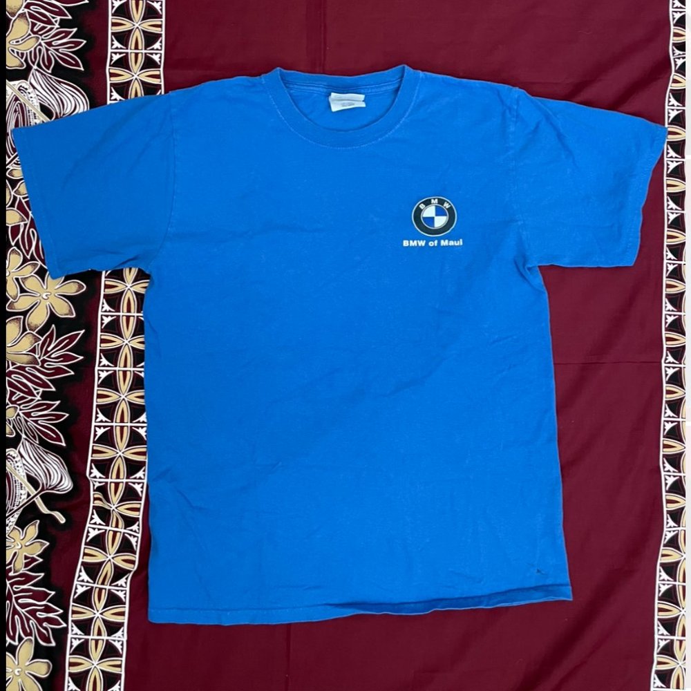 ❌SOLD❌Vintage BMW of Maui Shirt Blue Mens Medium